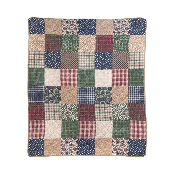 Donna Sharp Your Lifestyle Rustic Paisley Reversible Throw