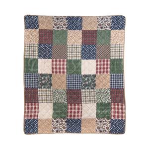 Donna Sharp Your Lifestyle Rustic Paisley Reversible Throw