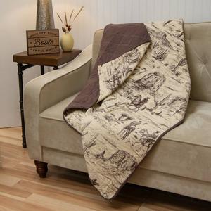 Donna Sharp Your Lifestyle Cowboy Reversible Throw alternate view