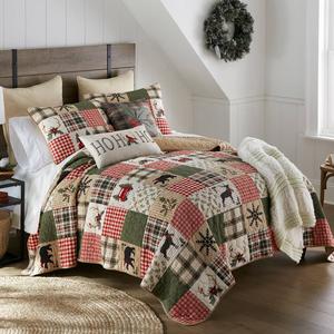 Donna Sharp Your Lifestyle Holly Forest 3pc. Quilt Set alternate view