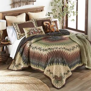 Donna Sharp Your Lifestyle Pine Circle 3pc. Quilt Set alternate view