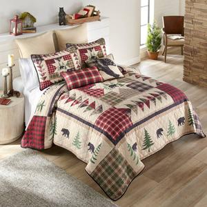 Donna Sharp Your Lifestyle Forest Point 3pc. Quilt Set alternate view