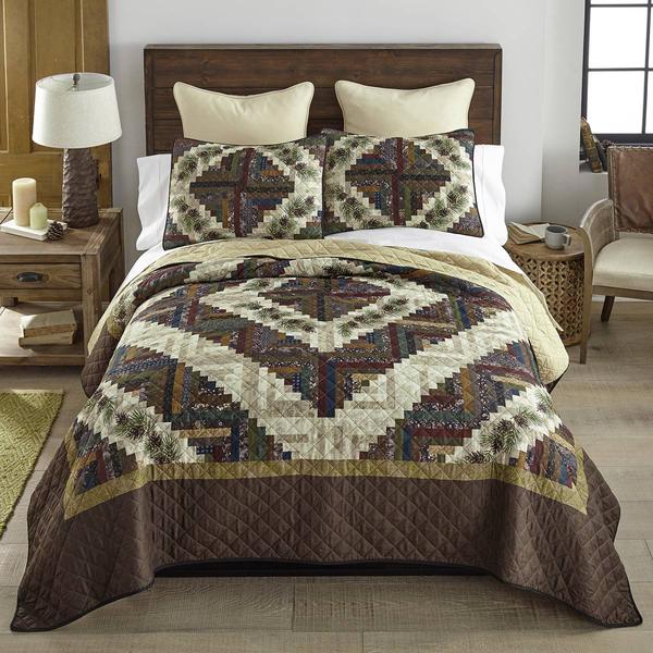 Donna Sharp Your Lifestyle Whitley 3pc. Reversible Quilt Set