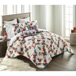 Donna Sharp Your Lifestyle Holiday Love 3pc. Comforter Set
