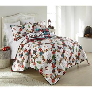 Donna Sharp Your Lifestyle Holiday Love 3pc. Quilt Set
