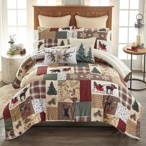 Donna Sharp Your Lifestyle Dashing 3pc. Reversible Comforter Set