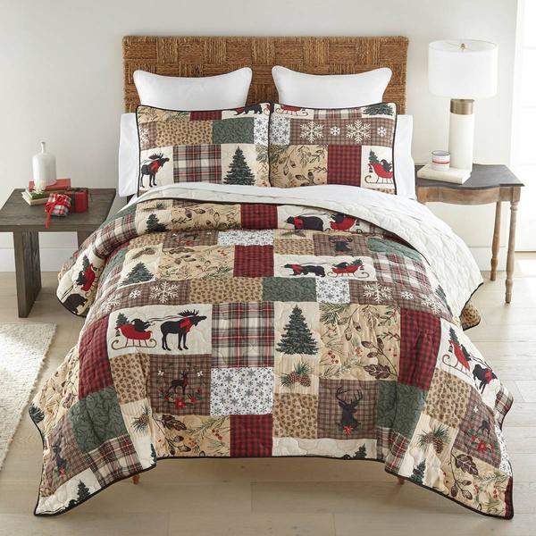Donna Sharp Your Lifestyle Dashing 3pc. Reversible Quilt Set