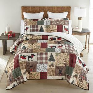 Donna Sharp Your Lifestyle Dashing 3pc. Reversible Quilt Set