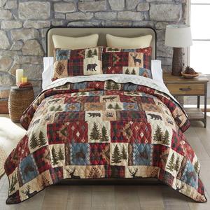 Donna Sharp Your Lifestyle Woodland Patch Reversible Quilt Set