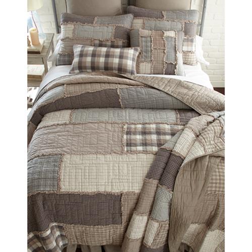 Donna Sharp Smokey Cobblestone Cotton 3pc. Quilt Set alternate view