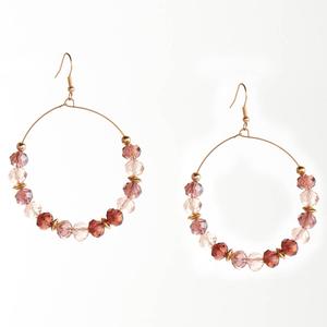 Ashley Cooper(tm) Berry Bead Hoop Earrings