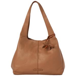 Lucky Brand Suri Solid Tote with Flower Hangover