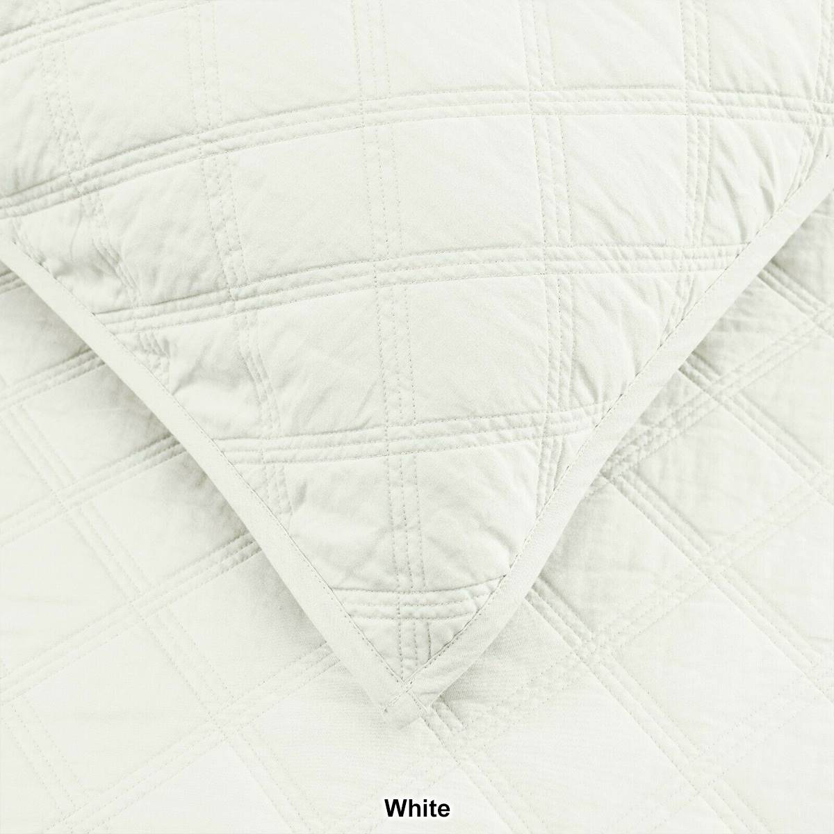 EnvioHome 100% Cotton Solid Quilt Twin Size Bedding Set