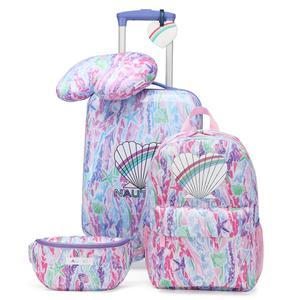 Nautica Adventure 5pc. Kids Pastel Shell Luggage Set alternate view