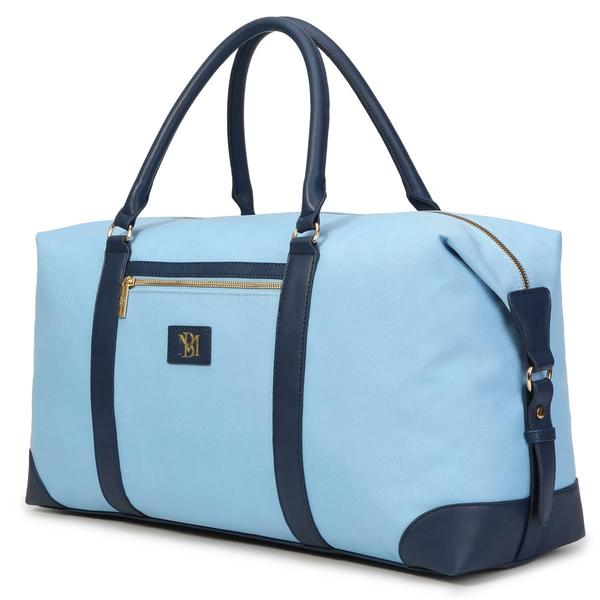 Badgley Mischka Barbara XL Canvas Tote Weekender Travel Bag alternate view