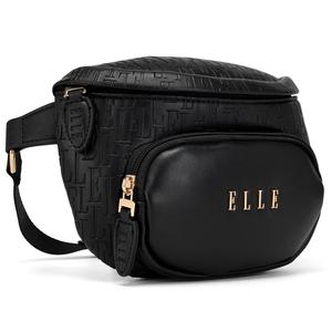ELLE Wayfarer Vegan Leather Monogram Sling Bag