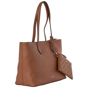 Nine West Vionette Solid Tote with Removable Wristlet Pouch-Clay alternate view