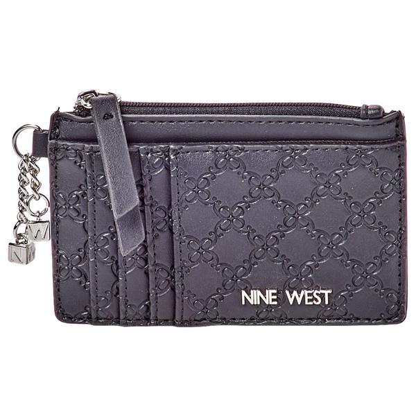 Womens Nine West Ryselle Embossed Card Case