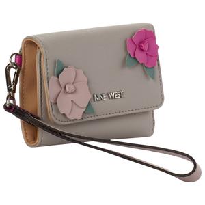 Womens Nine West Deidra Solid Small Trifold Wristlet alternate view