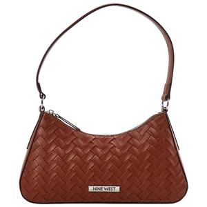 Nine West Junia Woven Embossed Shoulder Bag