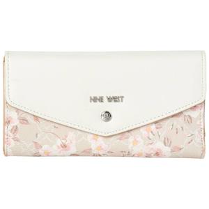Womens Nine West Norah Multi Wallet - Milk Logo Floral alternate view