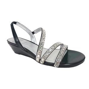 Womens New York Transit Text Exchange Dress Sandals