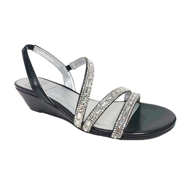 Womens New York Transit Text Exchange Dress Sandals