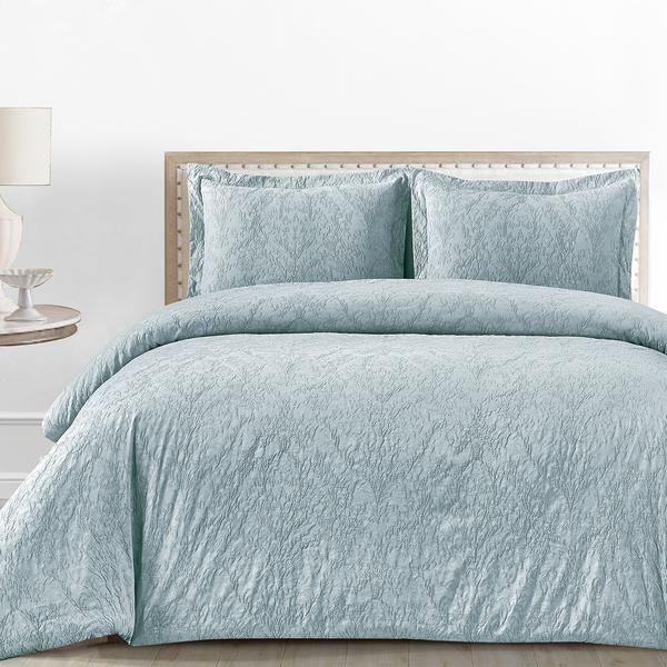 Hudson Valley Stone Wash Cotton Jacquard 3pc. Comforter Set alternate view