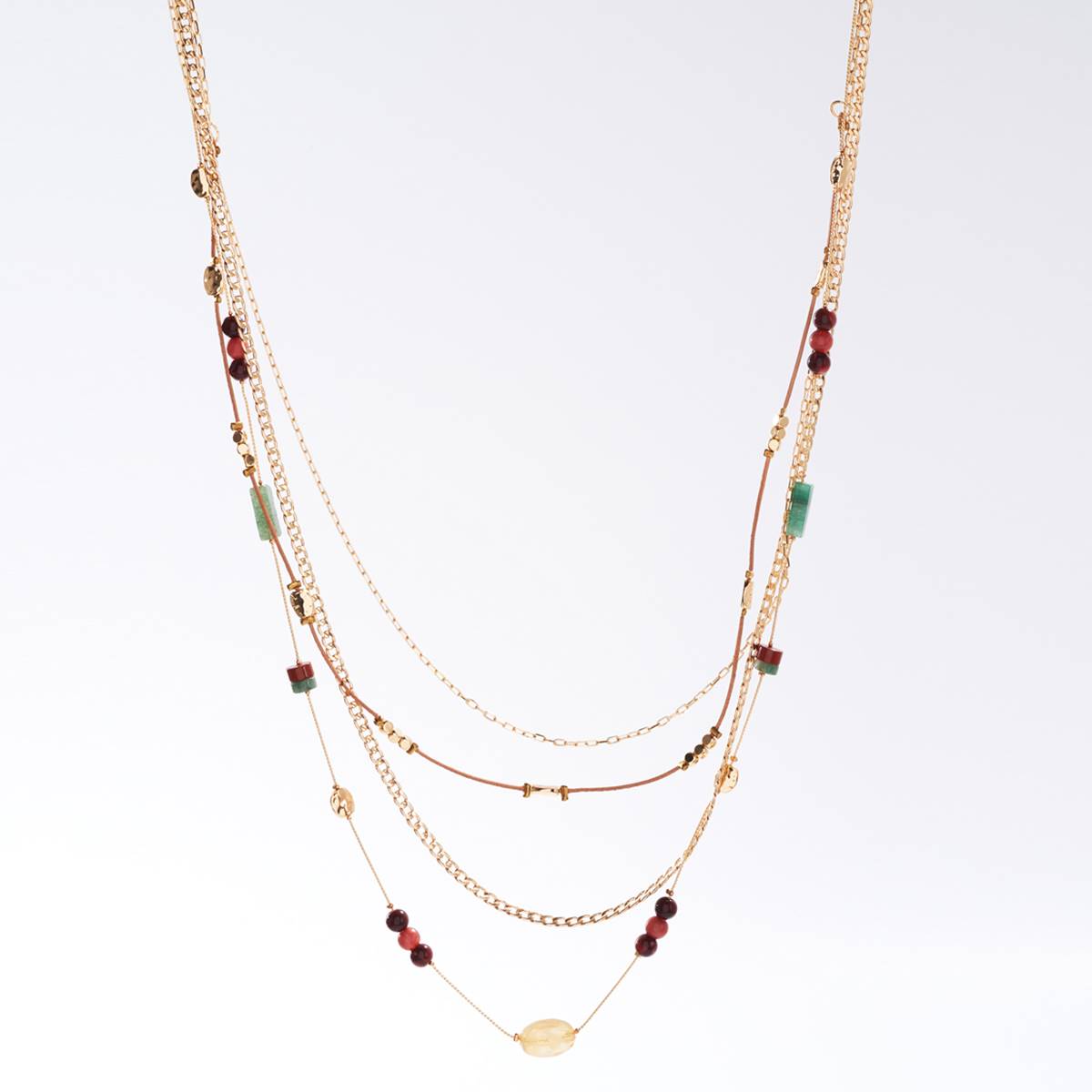 Ashley Cooper(tm) 4 Layer Beaded Necklace