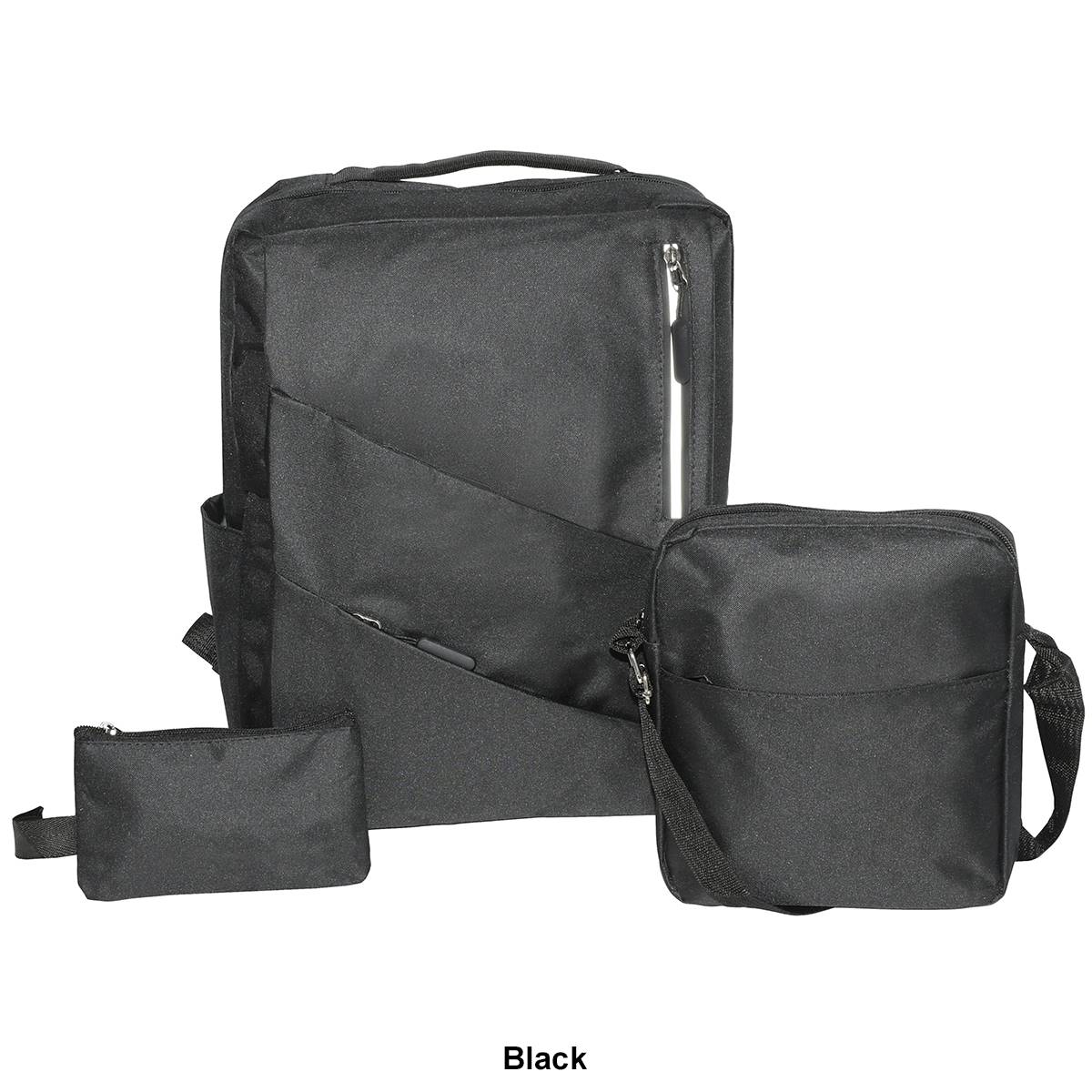 Club Rochelier 3pc. Backpack Set
