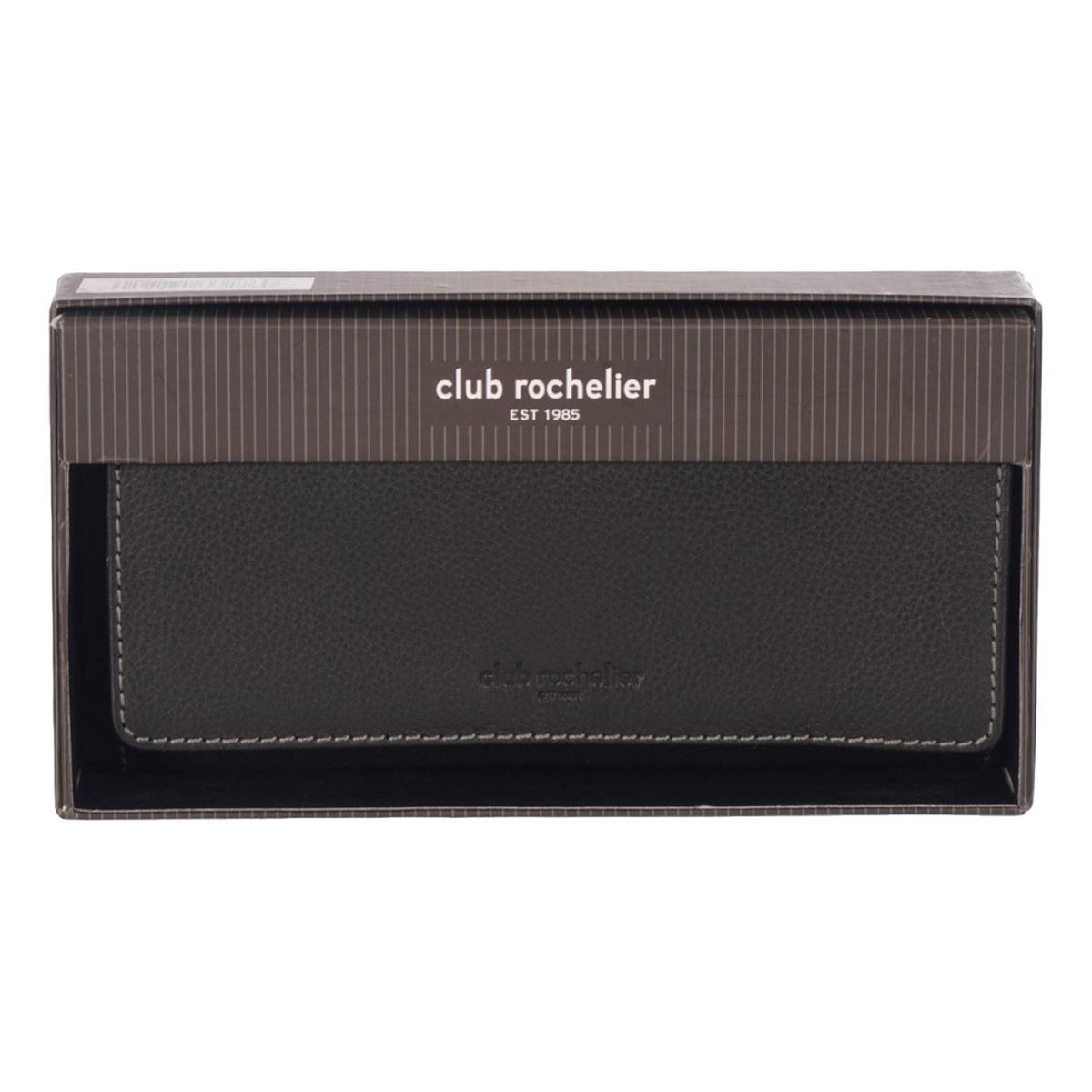 Womens Club Rochelier RFID Trifold Clutch Wallet With Gusset