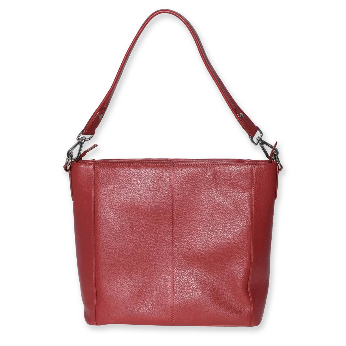 Club Rochelier Onyx Multi-Zip Pocket Hobo Shoulder Bag