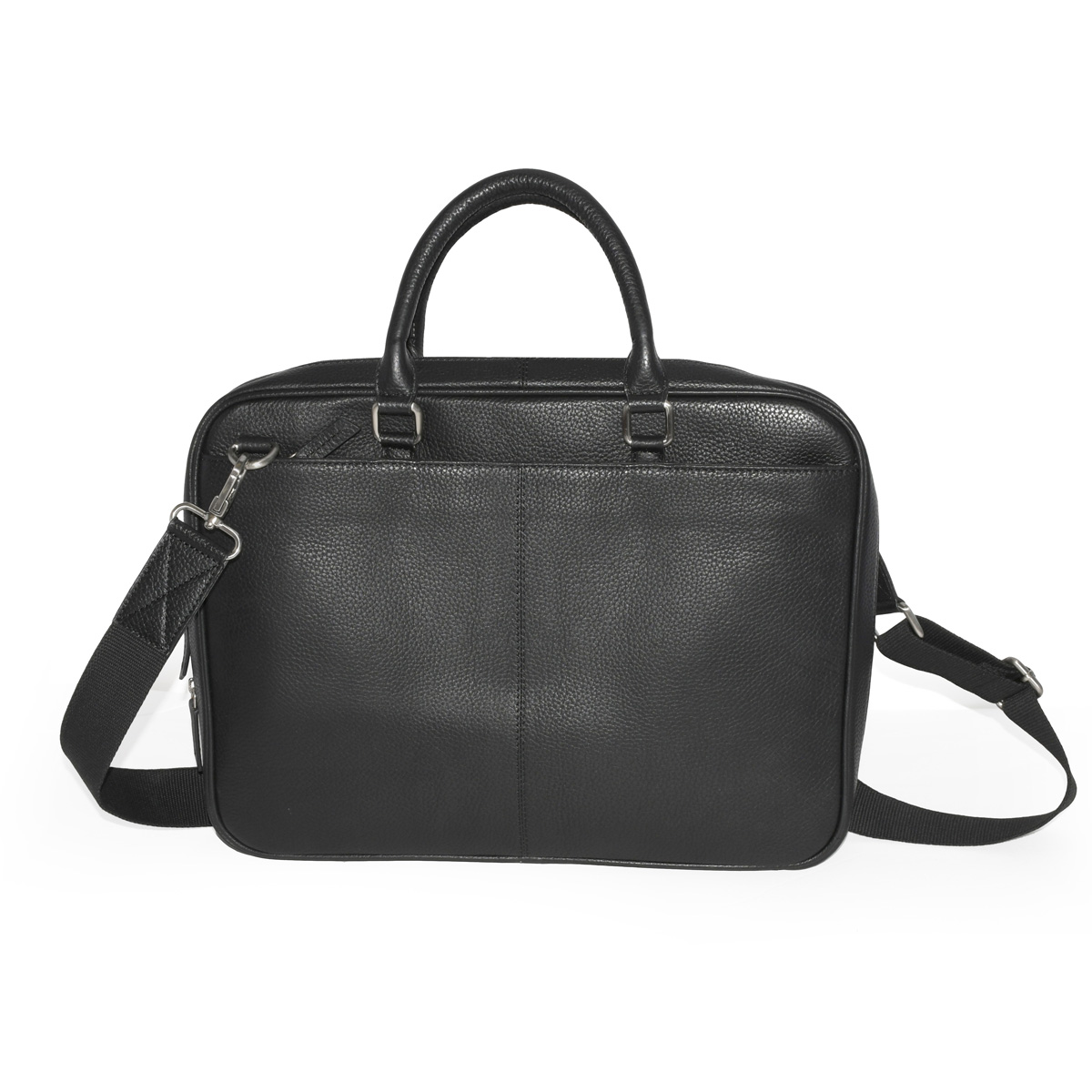 Club Rochelier Slim Open Flap Briefcase With Top Handles