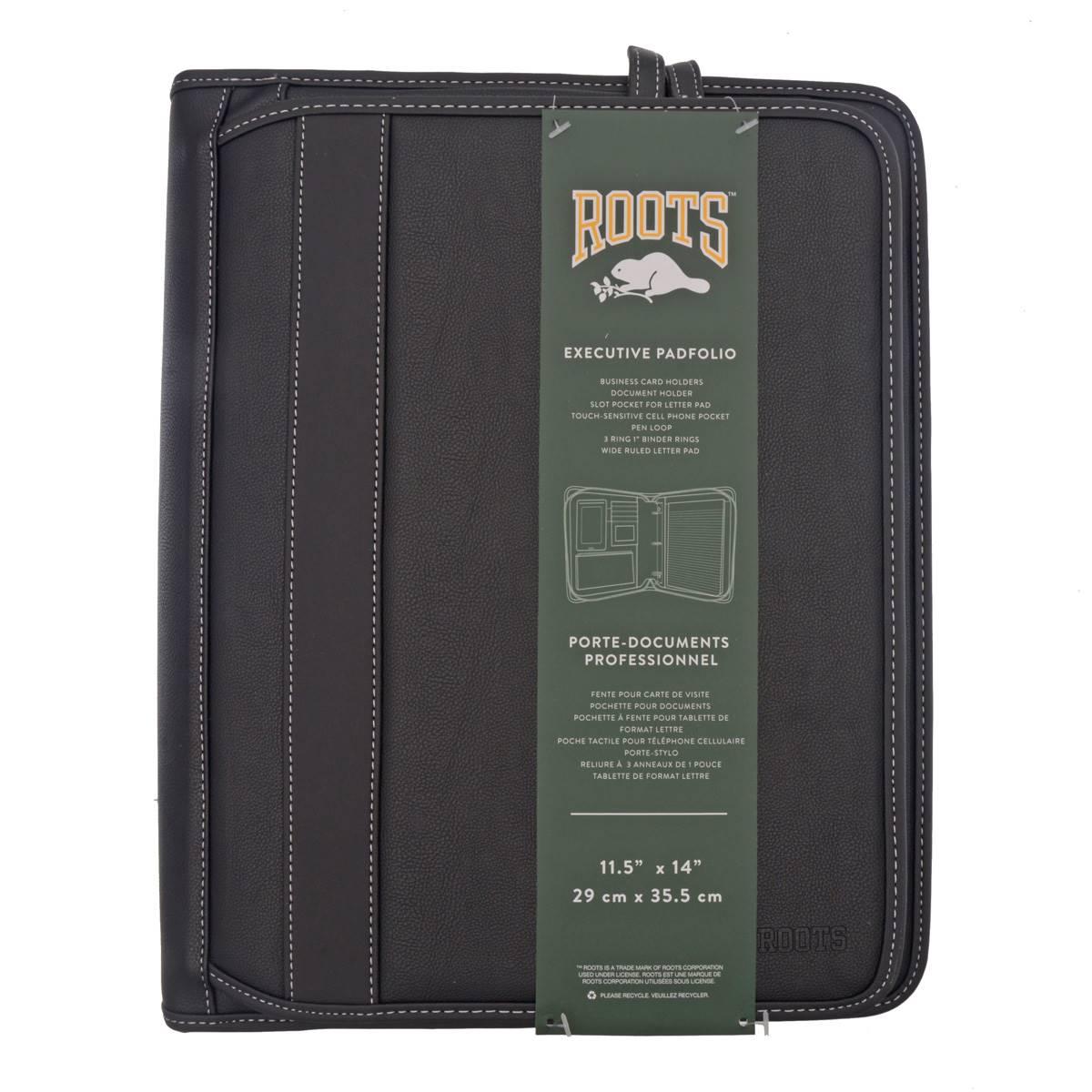 Roots Padfolios Deluxe Binder