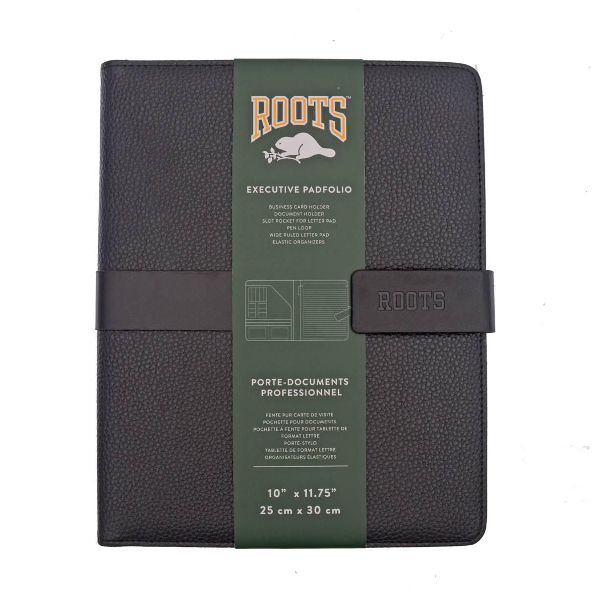 Roots Padfolios Magnetic Closure Padfolio