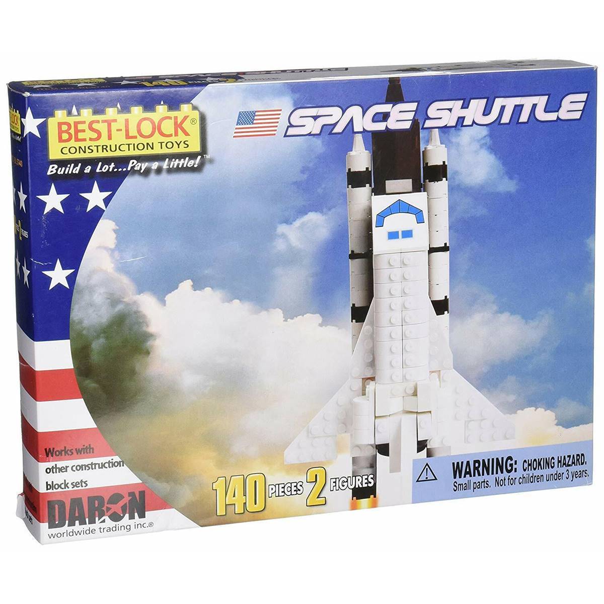 Best-Lock Construction Toys Space Shuttle