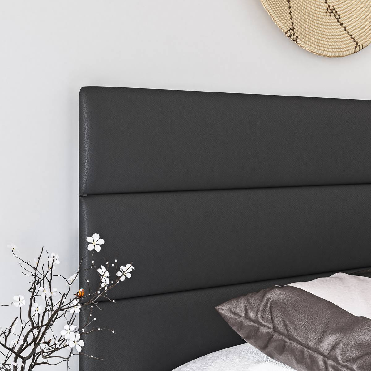 Boyd Sleep Grand Elegance Natalia Upholstered Platform Bed Frame