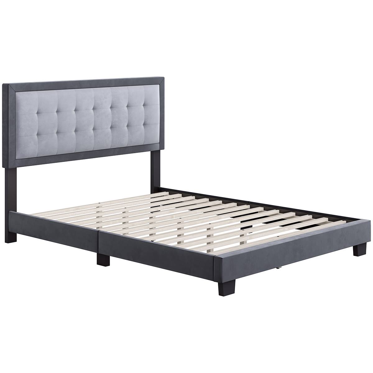 Boyd Sleep Grand Elegance Perry Upholstered Platform Bed Frame