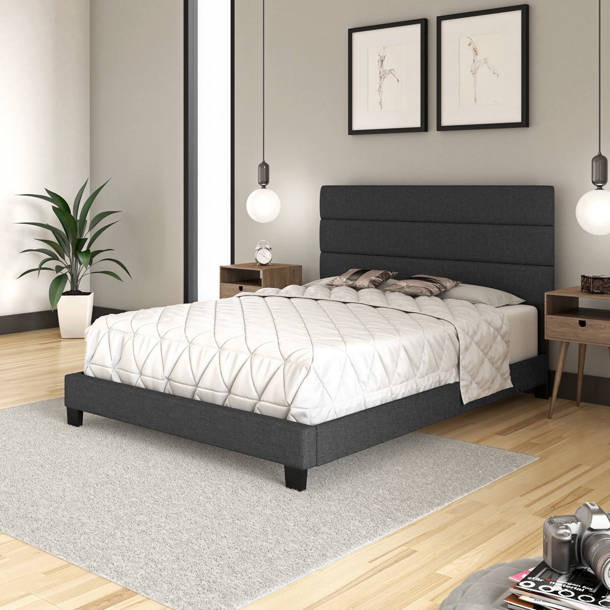 Boyd Sleep Grand Elegance Rainey Upholstered Platform Bed Frame