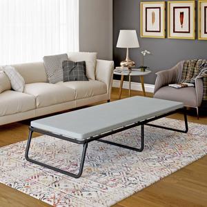 Simmons Beautysleep Folding Single Guest Bed with Memory Foam