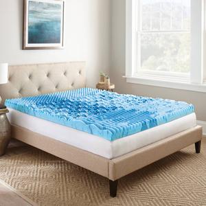 Nautica Home 3in. Gellux Memory Foam Mattress Topper alternate view