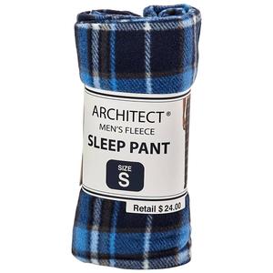 Mens Architect(R) Plaid Pajama Pants - Navy/White alternate view