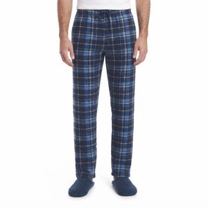 Mens Architect(R) Plaid Pajama Pants - Navy/White