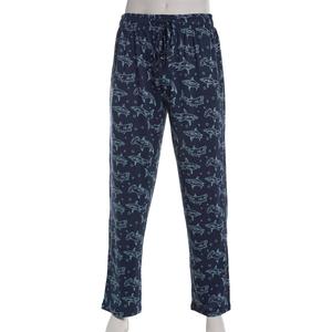Mens Preswick & Moore(R) Outline Sharks Drawstring Pajama Pants alternate view