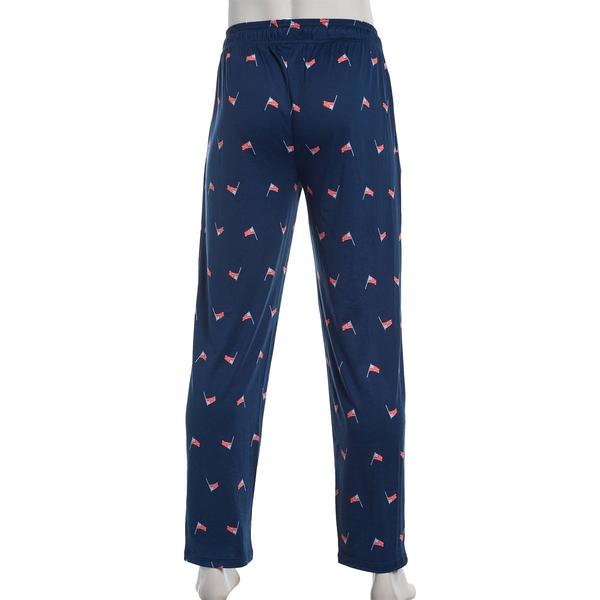 Mens Preswick & Moore(R) Flags Drawstring Pajama Pants alternate view