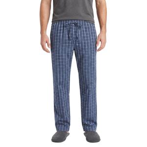 Mens Preswick & Moore(R) Ultra Soft Woven Pajama Pants - Navy Plaid