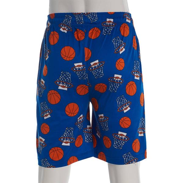 Mens Preswick & Moore(R) Basketball Drawstring Pajama Shorts alternate view