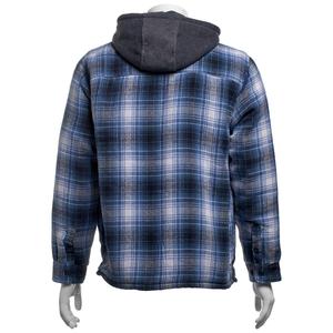 Mens Mountain Ridge Flannel Jacket w/ Chest Protector - Chambray alternate view