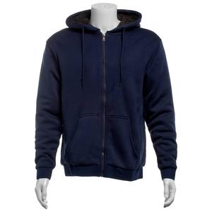 Mens Mountain Ridge Solid Sherpa Hoodie alternate view