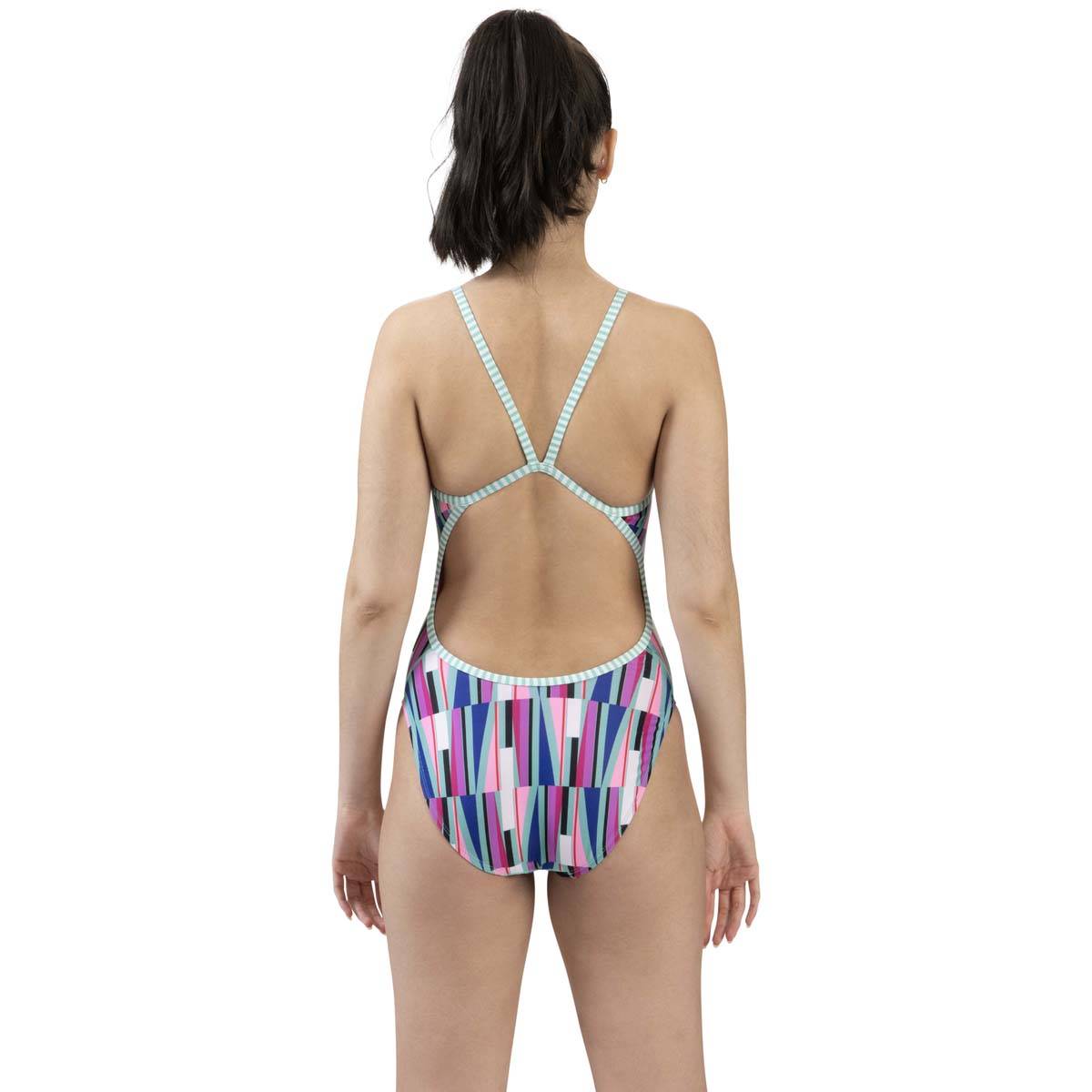 Womens Dolfin(R) Uglies Booksmart String Back One Piece Swimsuit